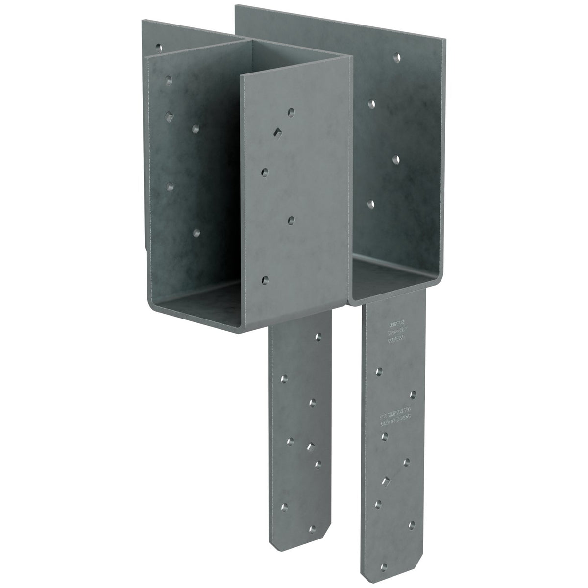 Simpson ECCLRQ444 Right L-Shape End Column Cap 4x4 w/Screws