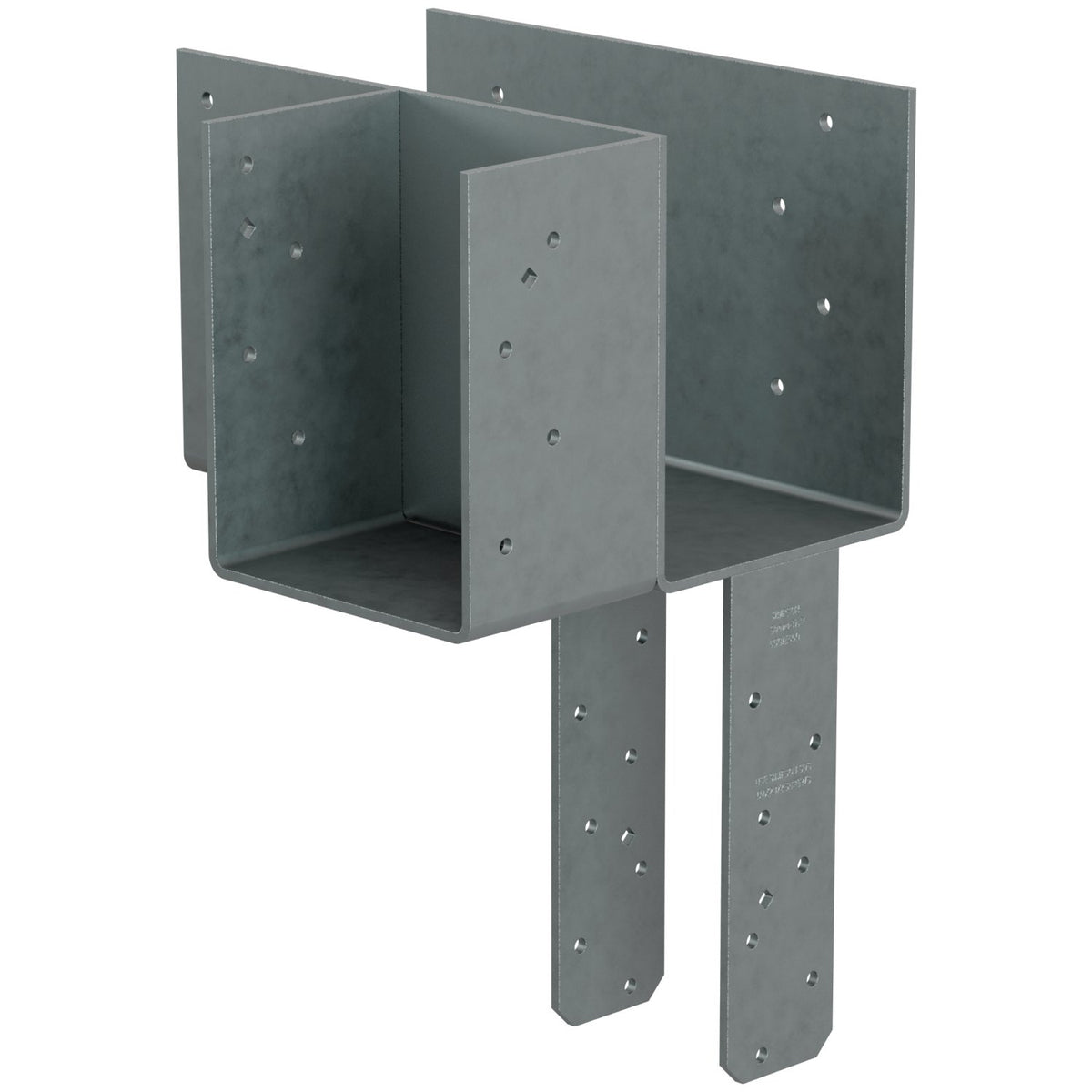Simpson ECCLRQ666 Right L-Shape End Column Cap 6x6 w/Screws