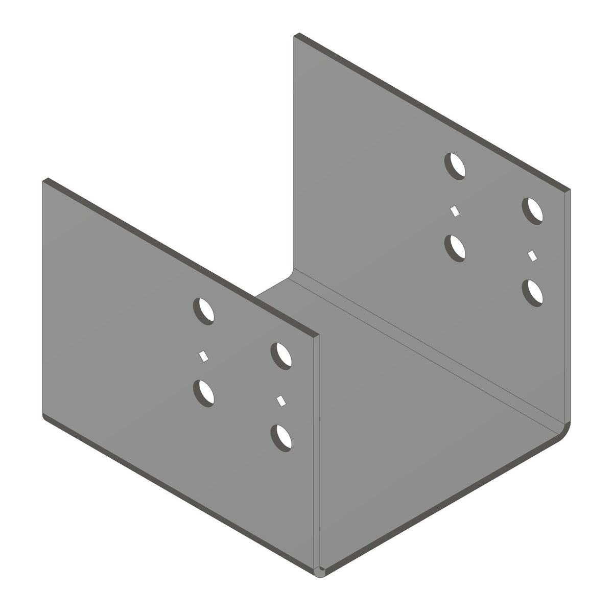 Simpson ECCO10 10X Beam End Column Cap Legs Omitted