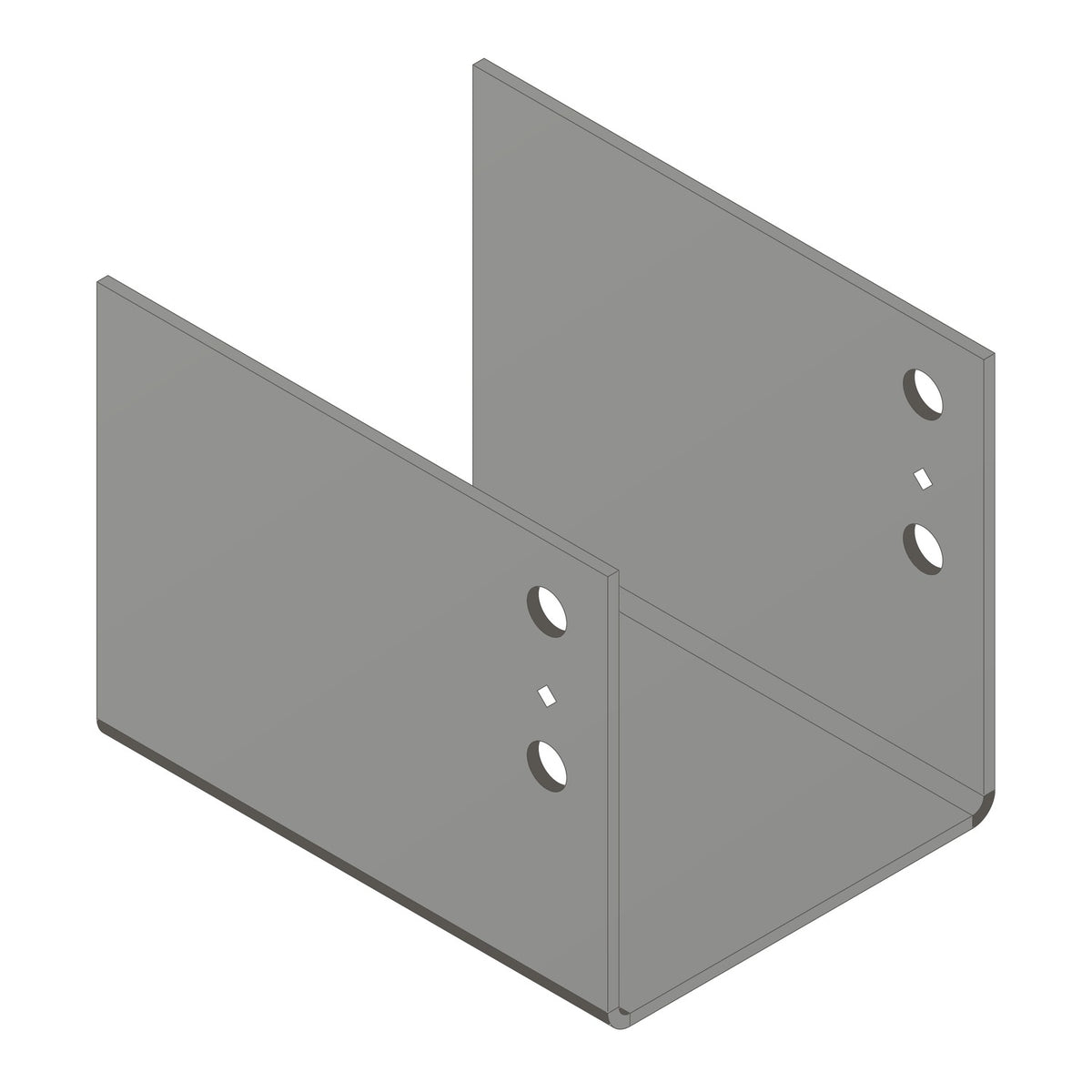 Simpson ECCO8 8X Beam End Column Cap Legs Omitted