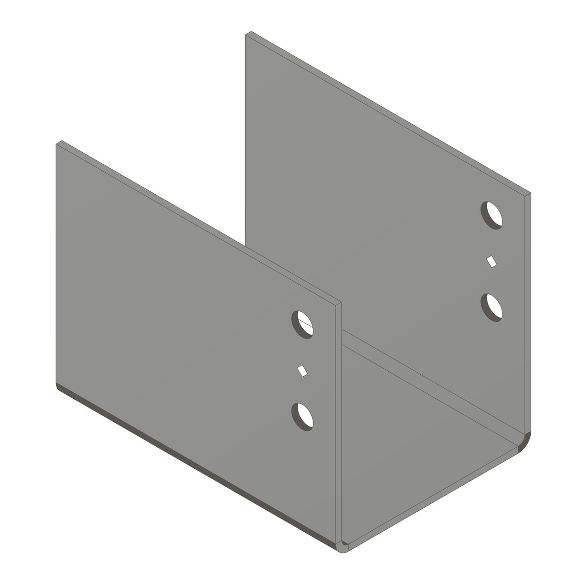 Simpson ECCO7 End Column Cap for 6-3/4" Beam Legs Omitted