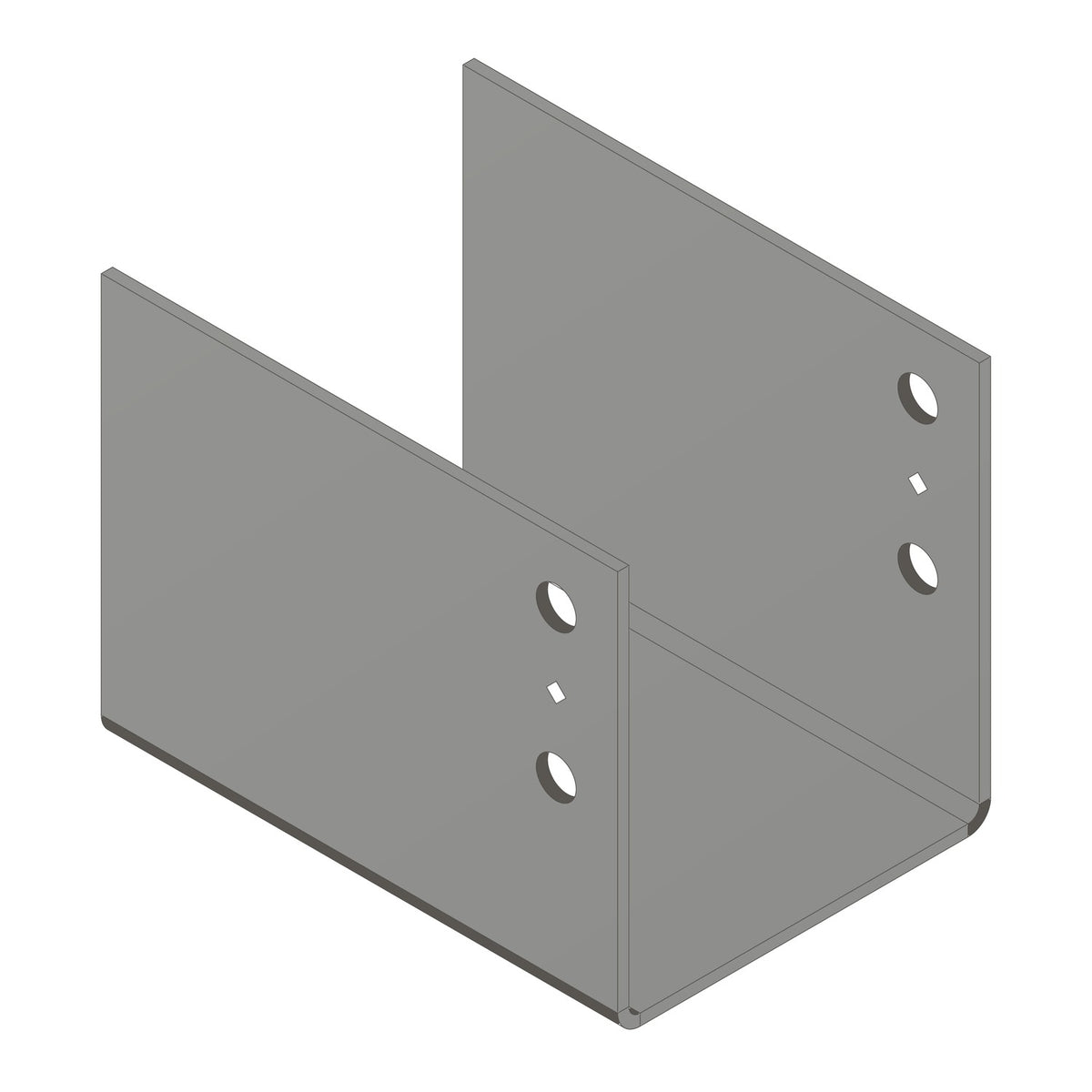 Simpson ECCO7 1/8 End Column Cap for 7" Beam Legs Omitted