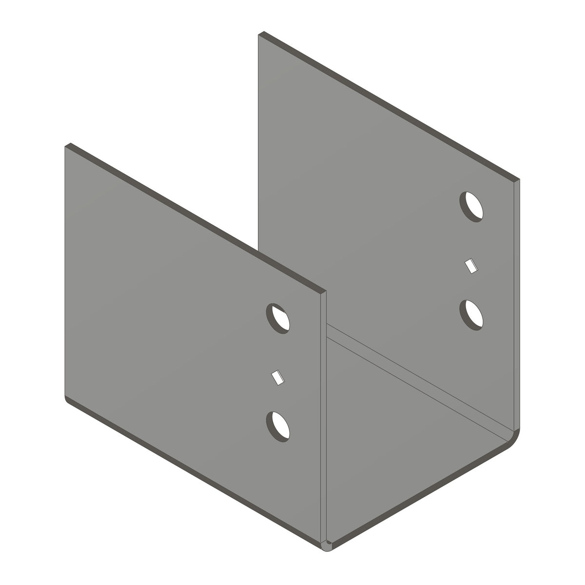 ECCO End Column Cap Legs Omitted