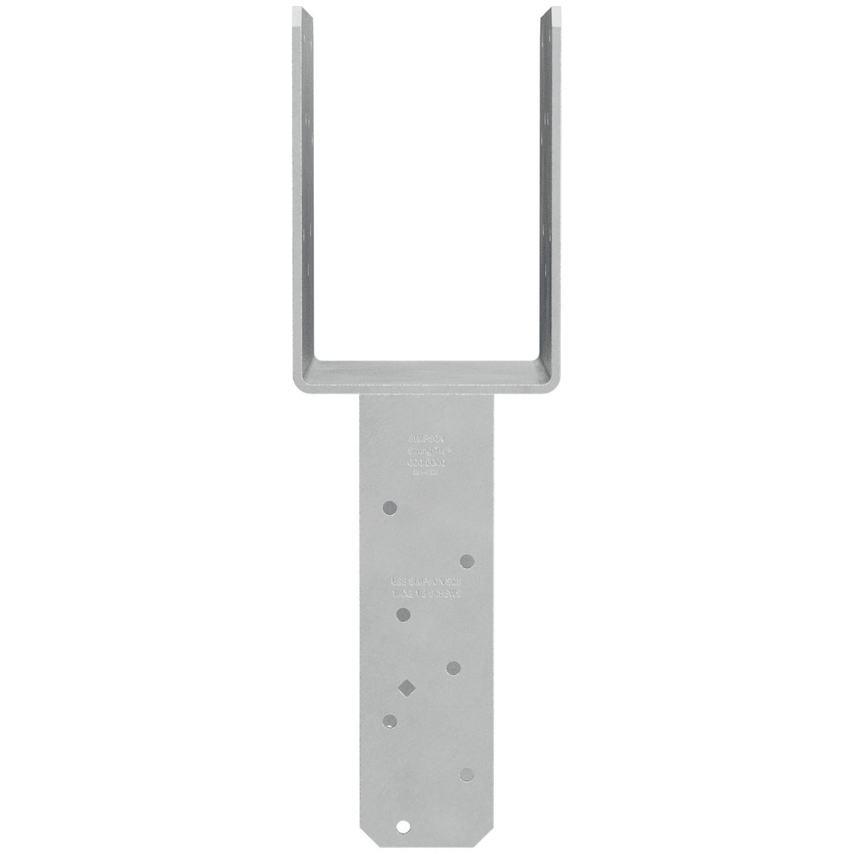 Simpson ECCQ4.62-3.62SDS Triple 2x Beam 4x Post End Column Cap w/SDS Screws
