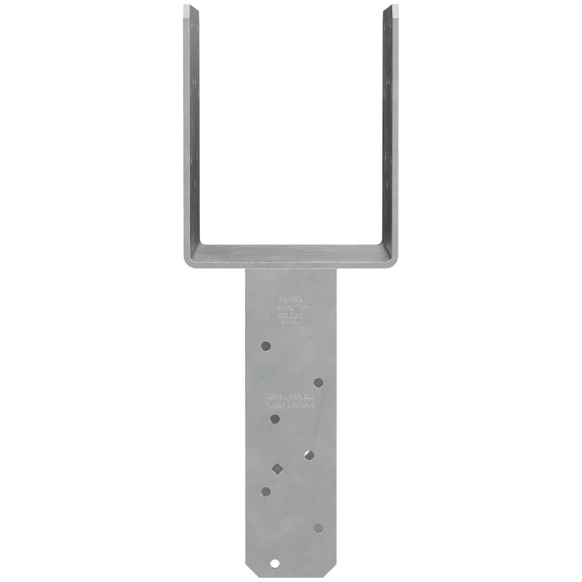 Simpson ECCQ64SS-SDS2.5 6x Beam 4x Post End Column Cap Stainless w/SDS2.5 Screws
