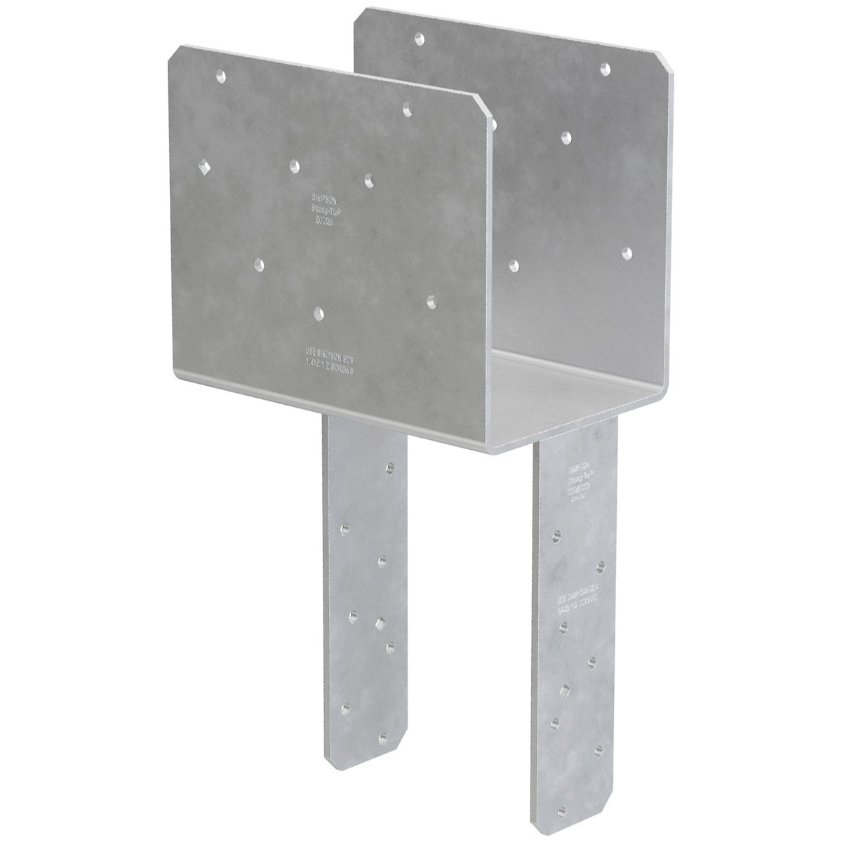 Simpson 6x6 End Column Cap Stainless with SDS Screws ECCQ66SS-SDS2.5