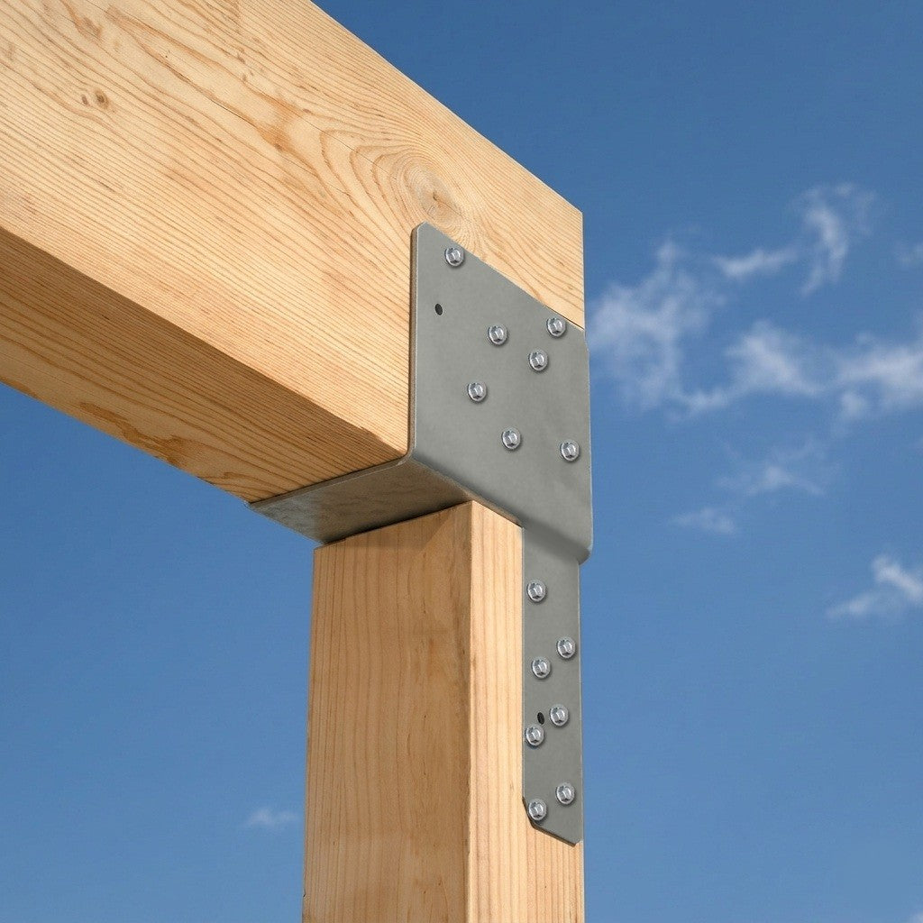 ECCQ column-cap with rotated straps