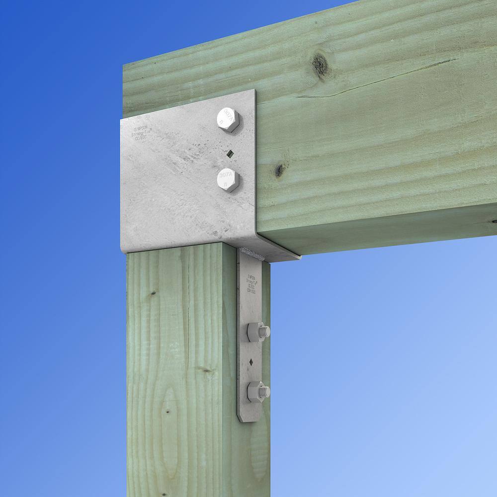 ECC End Column Cap installed