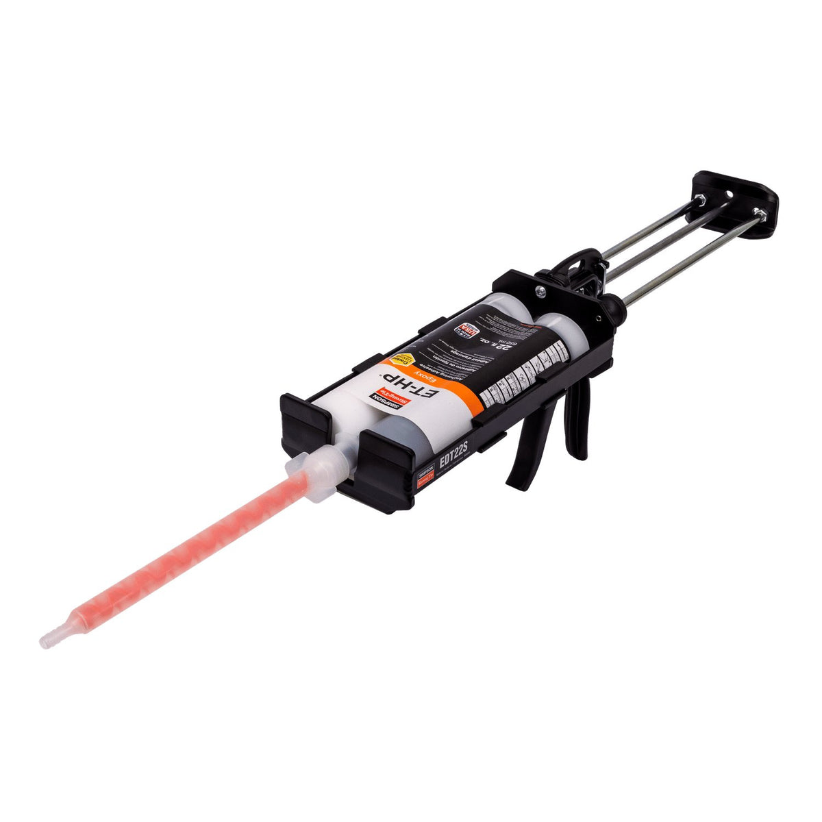 Simpson EDT22S Manual Dispensing Tool for 22 oz Epoxy Adhesive Cartridges Steel Carriage 26:1 Drive