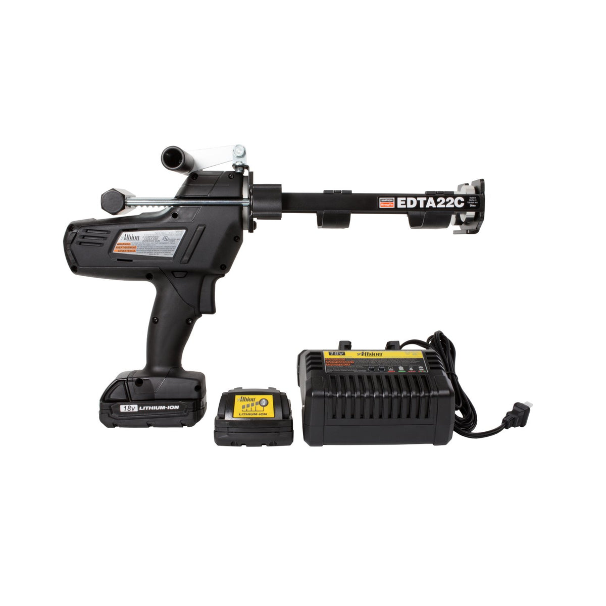 Simpson Strong-Tie EDTA22CKT Battery-Powered Dispensing Tool and Accessories for 22 oz. Epoxy Cartridges