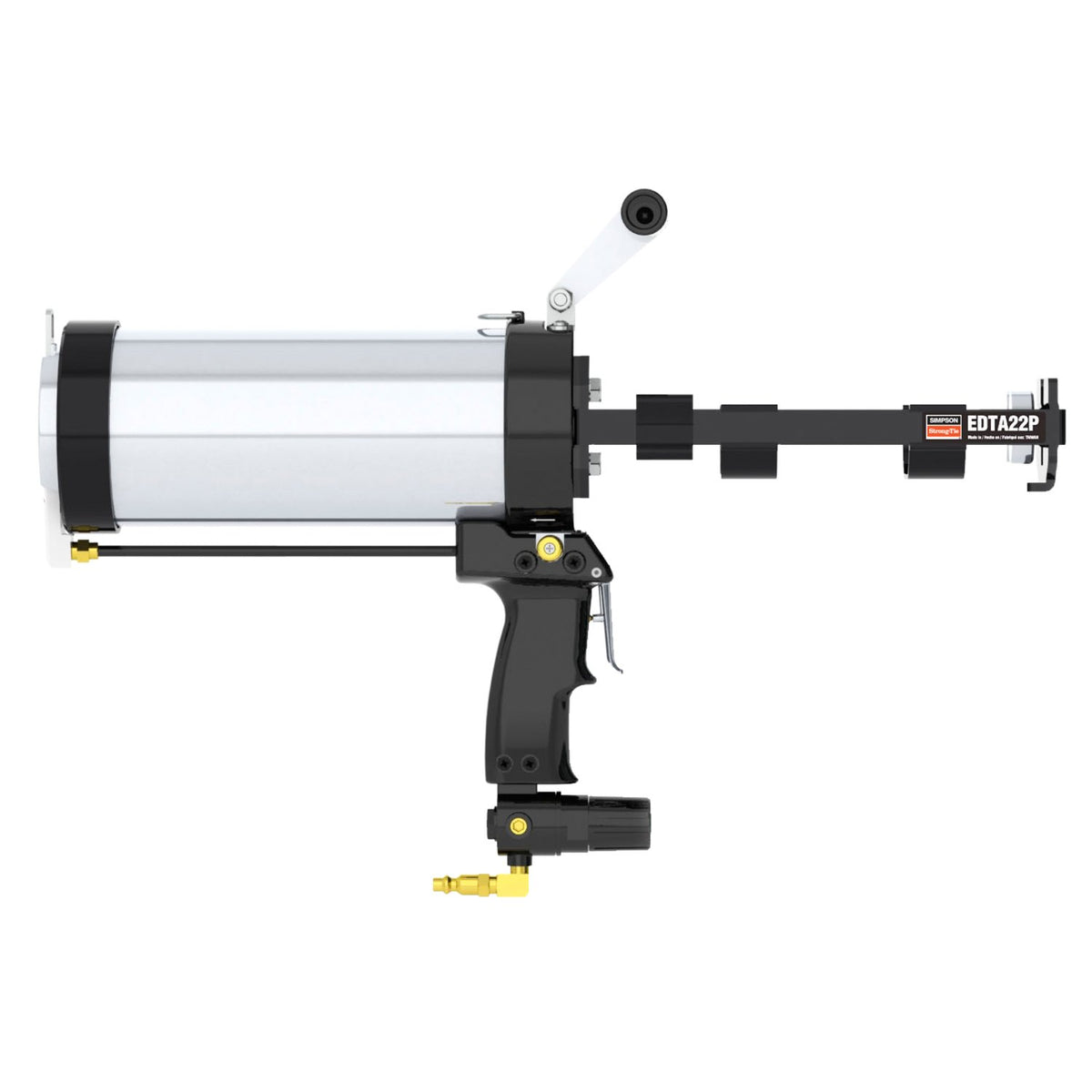 Simpson Pneumatic Epoxy Adhesive Dispensing Tool for 22 oz Cartridges 26:1 Drive 80-100 PSI w/Case