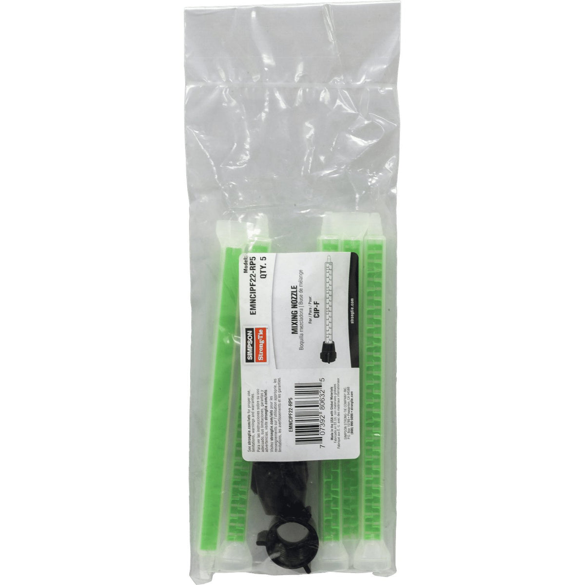 Simpson Mixing Nozzle w/Nut for CIPF-22 Epoxy EMNCIPF22