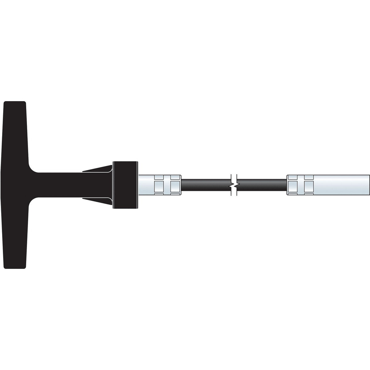 Simpson 36" Fiberglass T-handle and extension ETBR-EXT