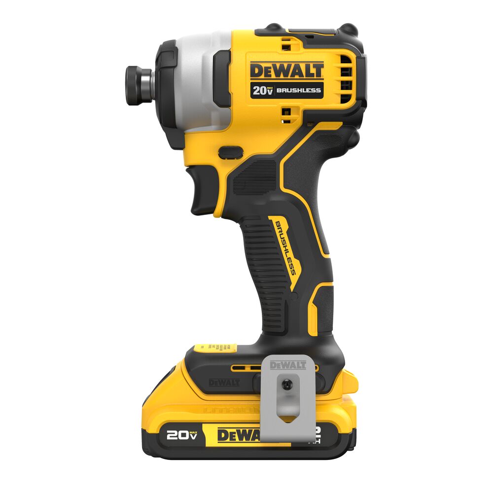 DeWALT ATOMIC 20V MAX Brushless Cordless Compact 1/4 in. Impact Driver Kit