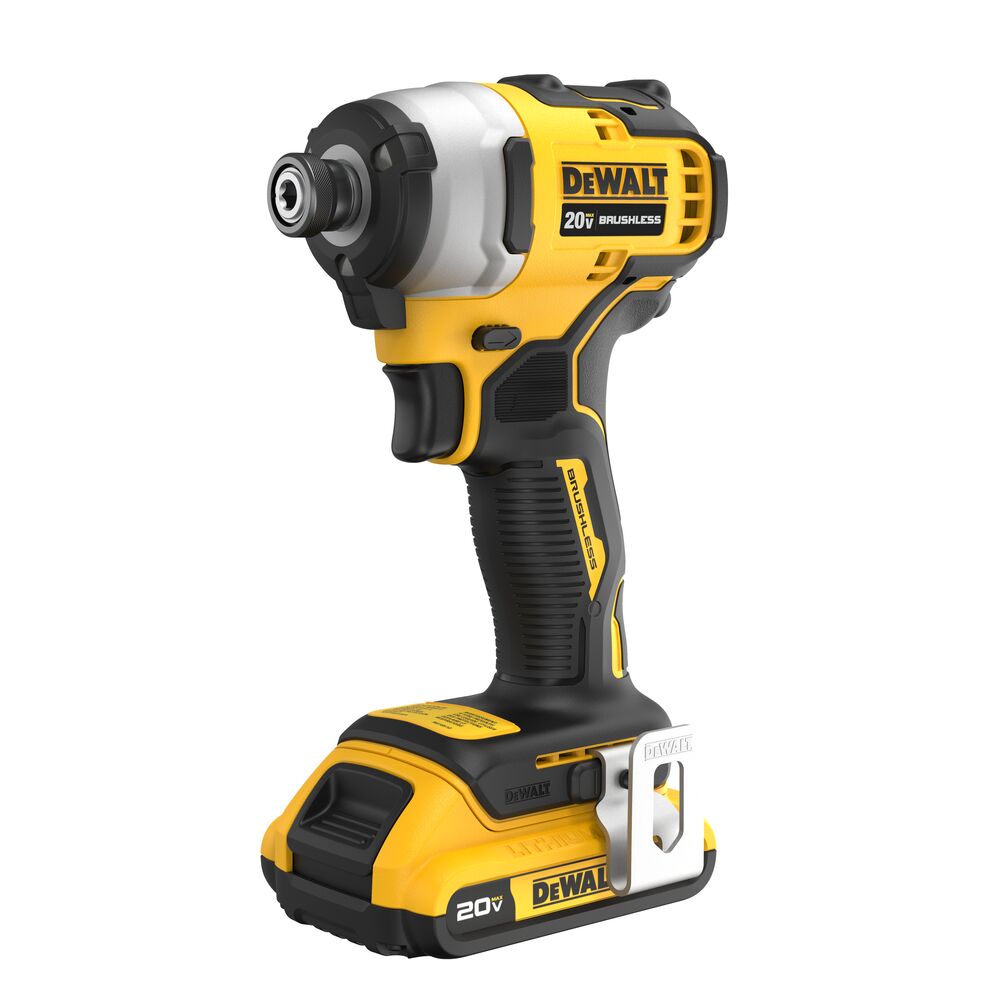 DeWALT ATOMIC 20V MAX Brushless Cordless Compact 1/4 in. Impact Driver Kit