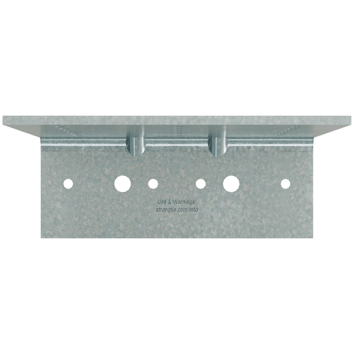 Simpson FC62-5/97-R25 Fixed-Clip Bypass Framing Connector 2x6x5 in 12-Ga G90 Galvanized 25-Pack