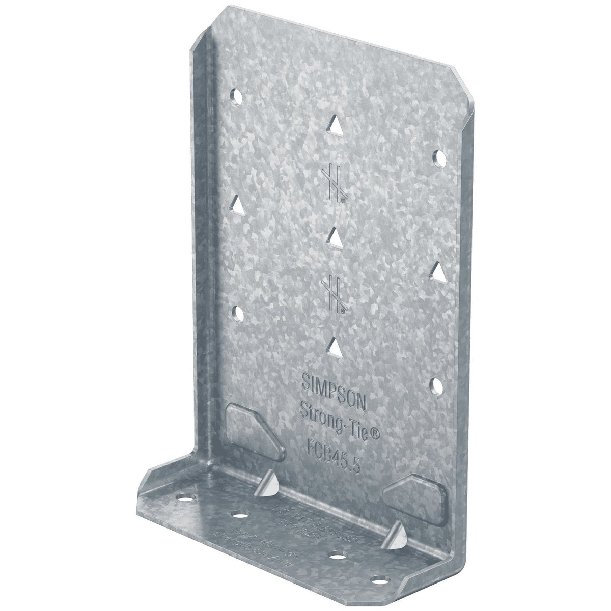 Simpson FCB45.5 Bypass Framing Fixed-Clip Connector 5-1/2 in 16-Ga G90 Galvanized Steel 25-Pack
