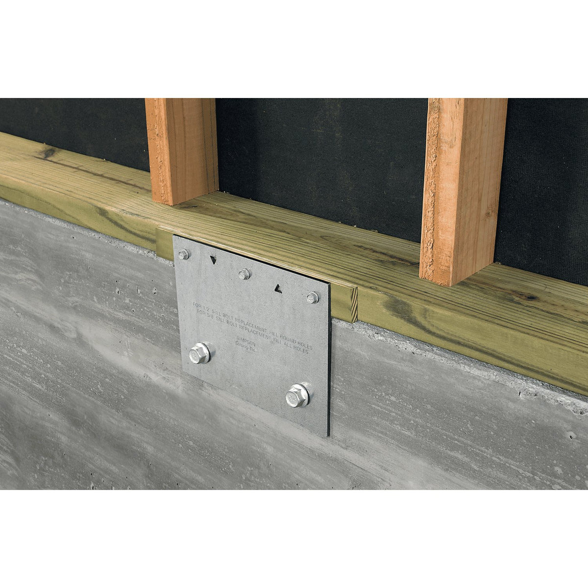 Simpson 7" x 9" Retrofit Foundation Plate FRFP