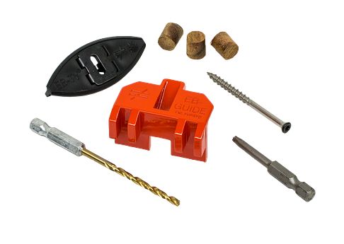 Simpson EB-TY EB332W Premium Hidden Deck Fastener Kit w/Screws