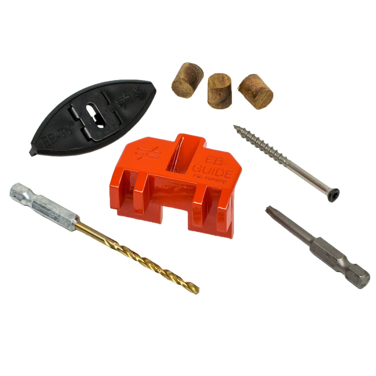 Simpson EB-TY EB332W Premium Hidden Deck Fastener Kit w/Screws