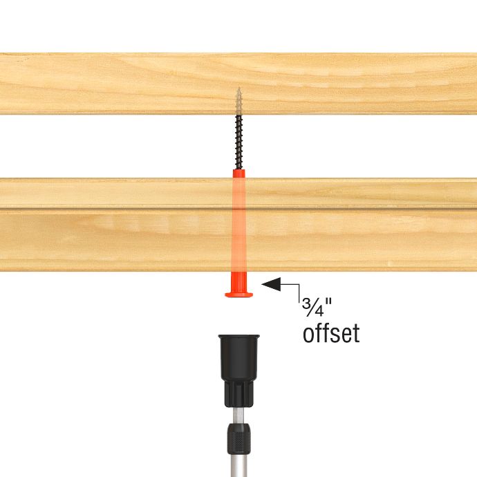 Strong-Drive SDPW Deflector Screw, 6-Lobe, E-coat