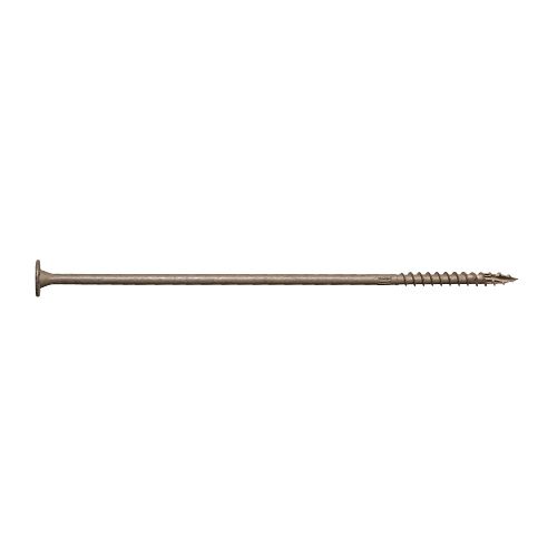 Simpson 0.220 x 10" Strong-Drive SDWS TIMBER Screw (Exterior Grade) Double Barrier, Tan