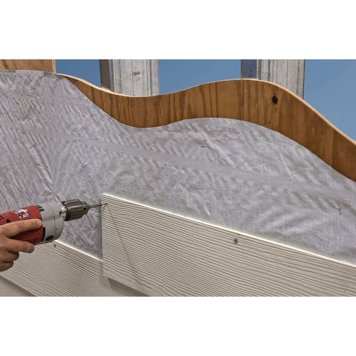Fiber-Cement Screw installation