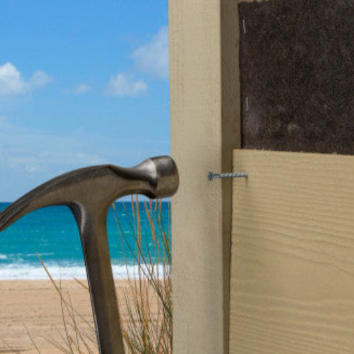  Fiber-Cement Siding Nail installation