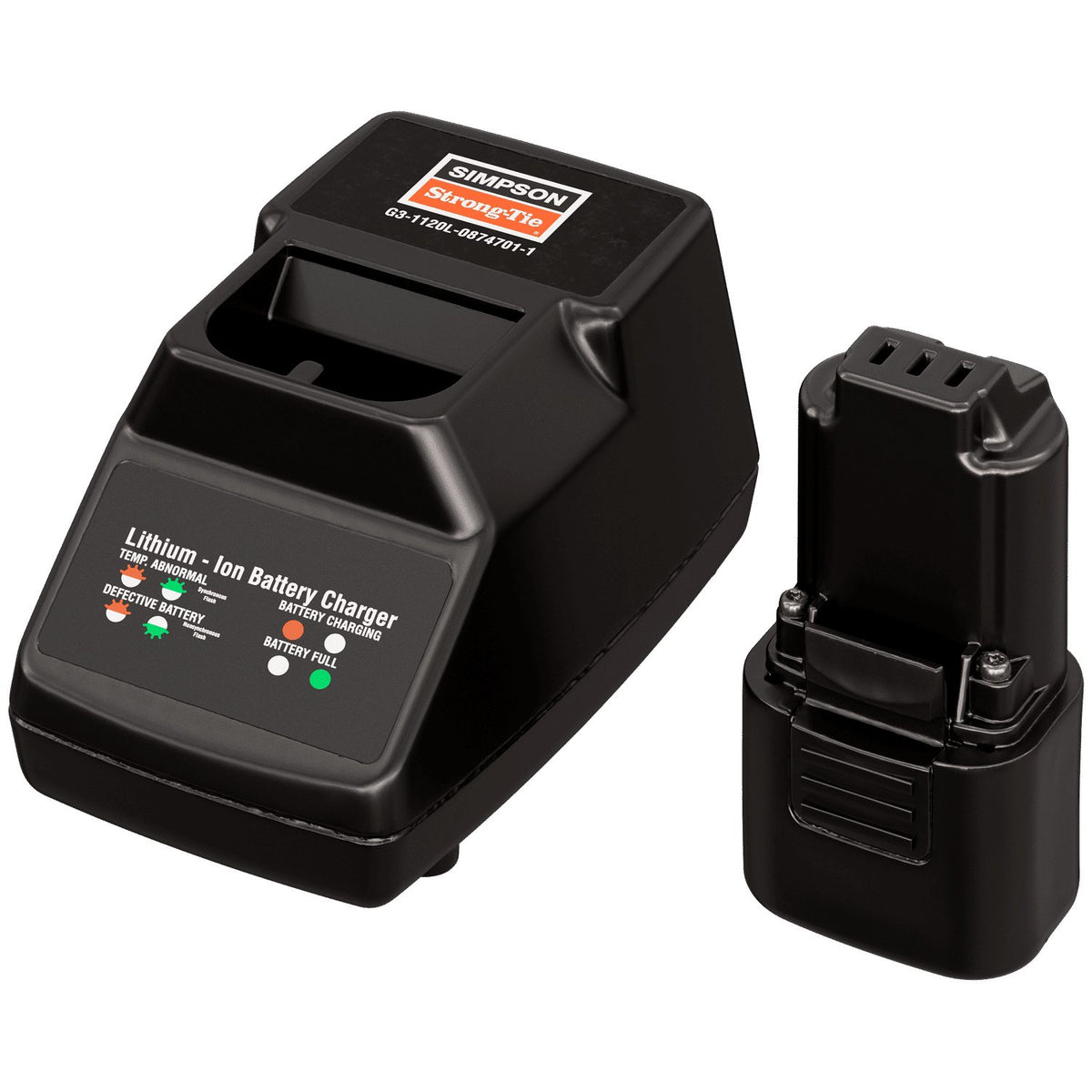 Simpson G3 Gas-Actuated Cordless Fastening Tool 2-in-1 Magazine & Single-Shot 45-Pin Capacity