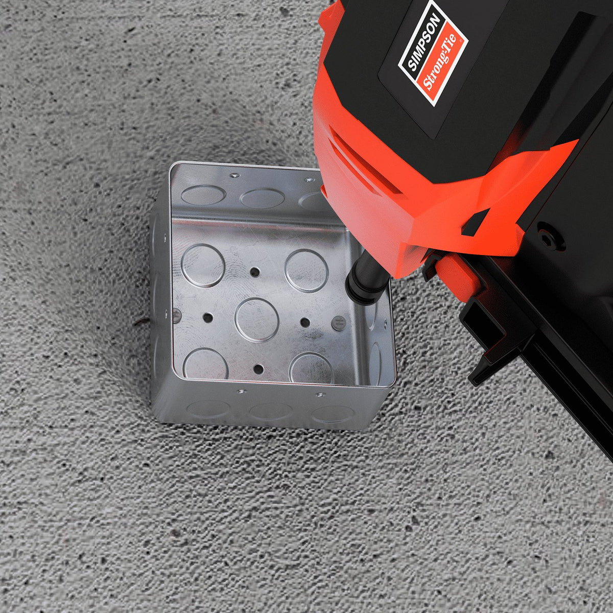 Simpson 1/2" Mechanically Galv Carbon Steel Concrete Pins for Gas-Actuated Nailer w/Fuel Cell 1000-Pk
