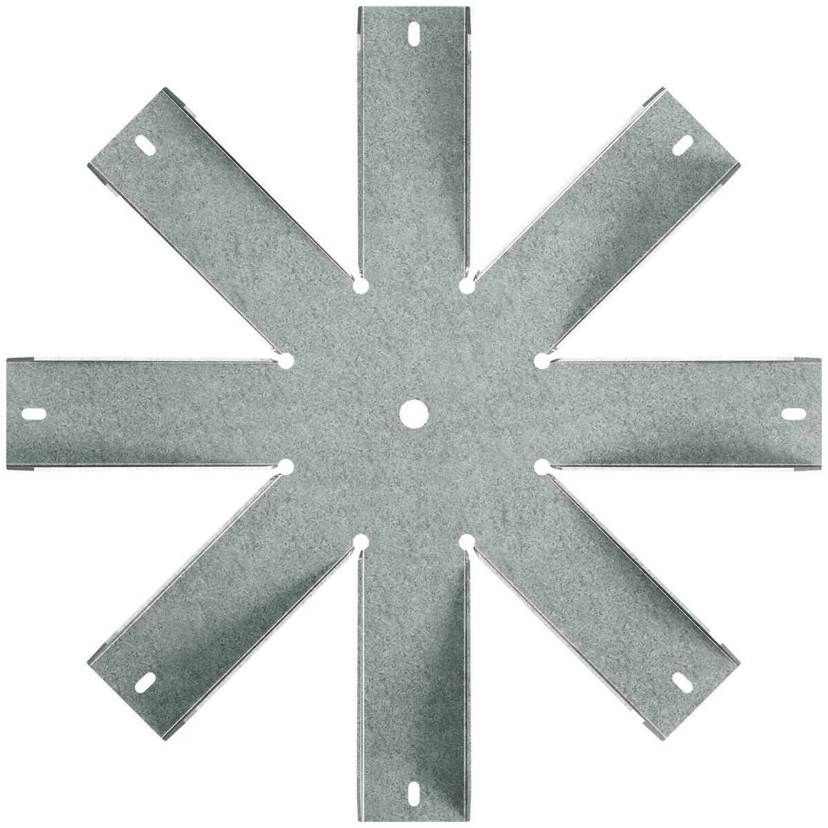 Simpson GT8Z ZMAX Galvanized Gazebo Tie Center for 8-2x Rafters 18-Ga Eight-Sided Gazebo Connector