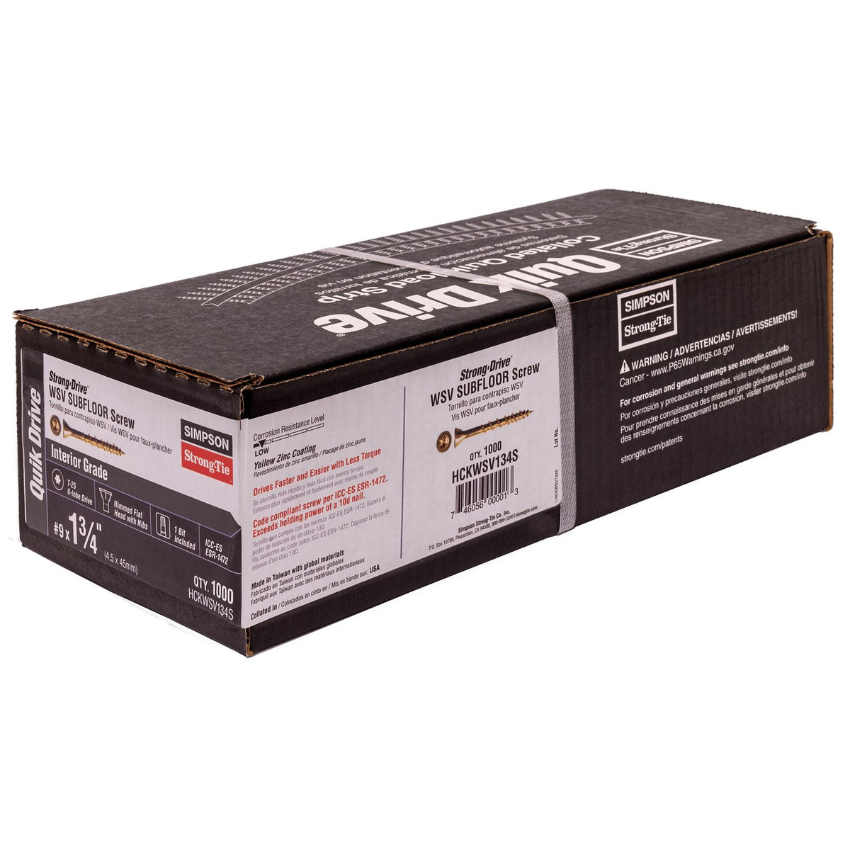 Simpson WSV Subfloor Screw