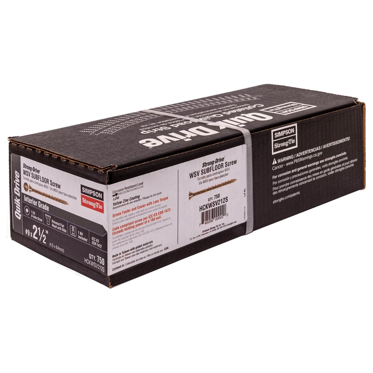 Simpson WSV Subfloor Screw