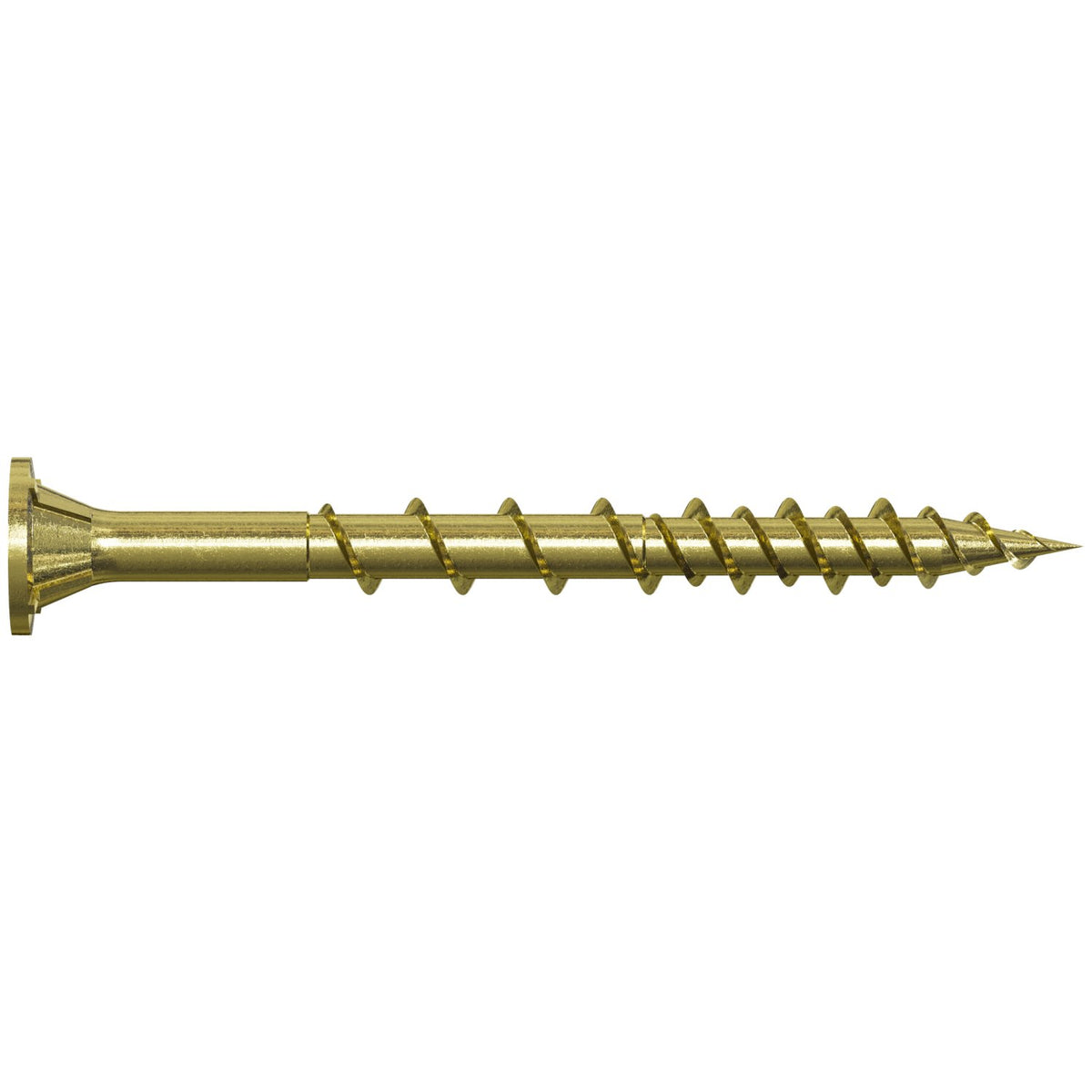 Simpson WSV Subfloor Screw #9 x 2 in. T25 Yellow Zinc Collated 1000-Pack HCKWSV2S