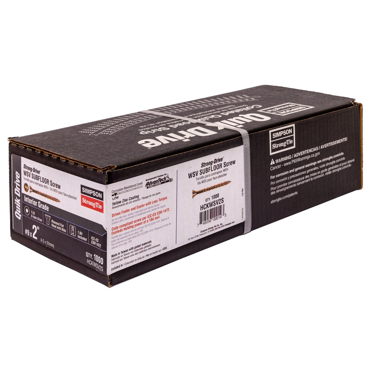Simpson WSV Subfloor Screw