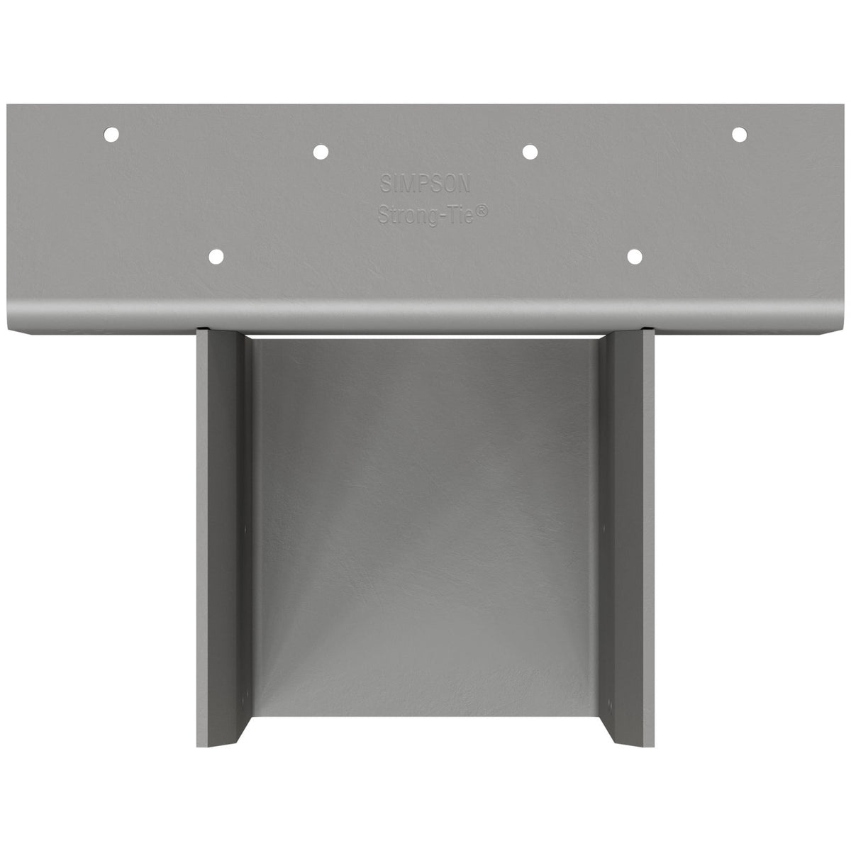 Simpson HGLTV5.50/11.5 Top-Flange Joist Hanger for 5-1/4 x 11-1/2 in Engineered Wood SCL 3-Ga Steel