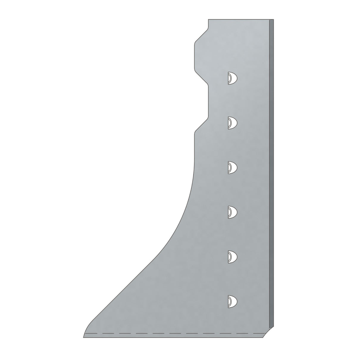 Simpson 4 x 8 Face-Mount Hanger HGUS48