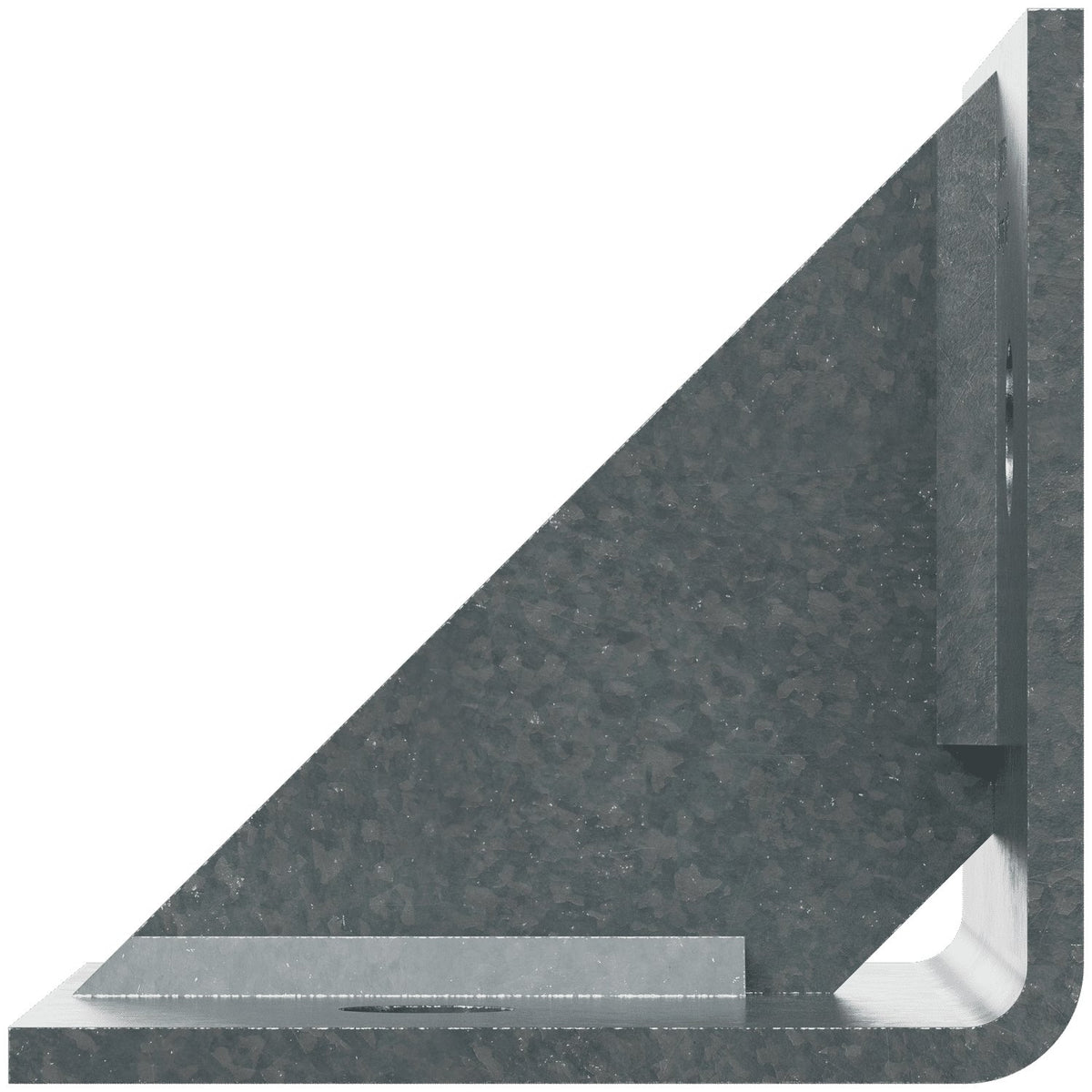 Simpson Heavy L-Shaped Angle with Gusset 3x5 G90 Galvanized HL35G