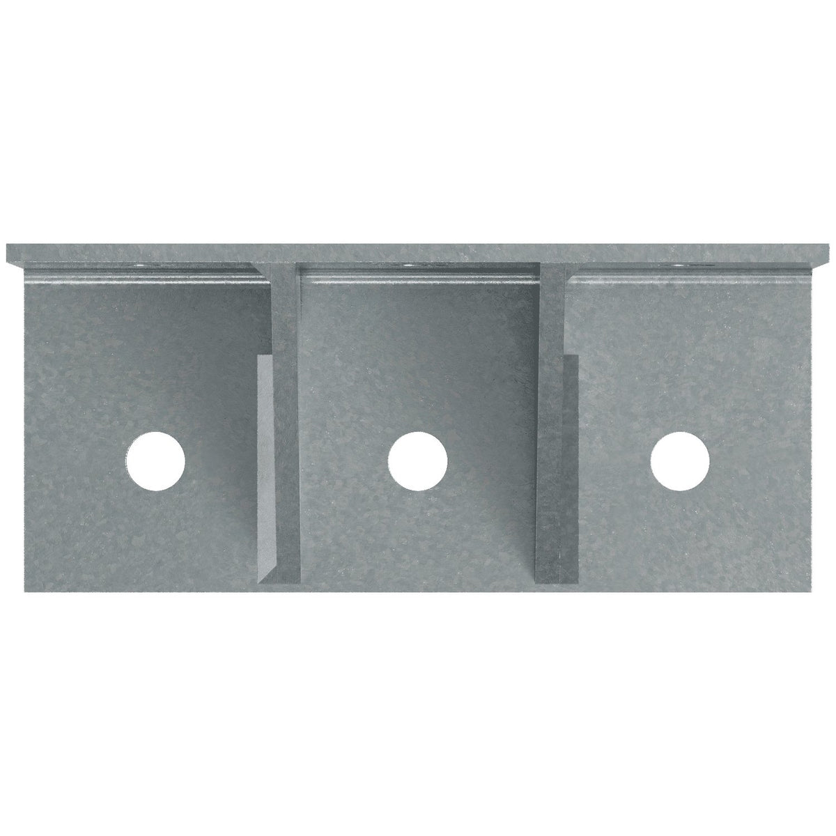 Simpson Heavy L-Shaped Angle with Gusset 3x7 G90 Galvanized HL37G