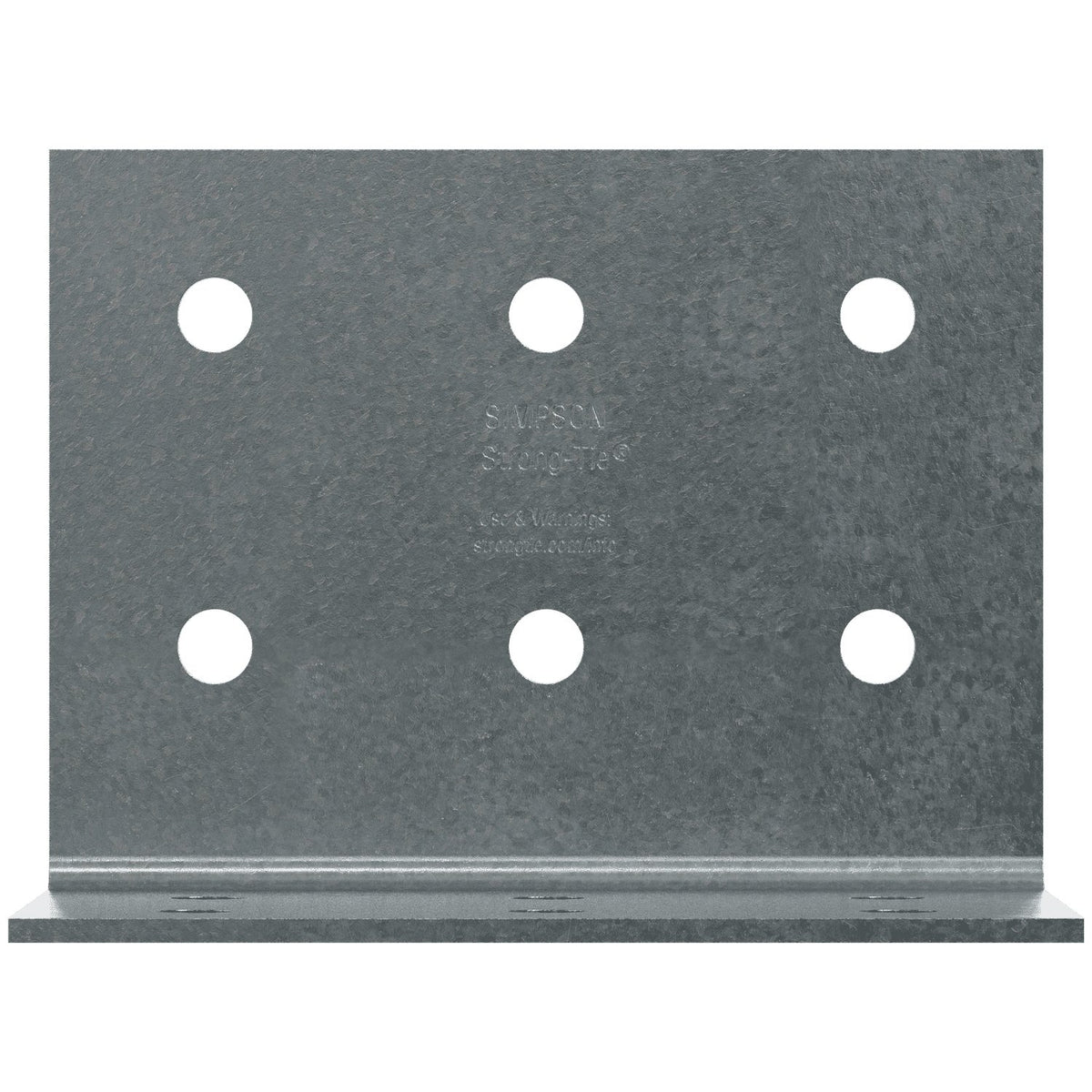 Simpson Heavy L-Shaped Angle HL57 5x7 G90 Galvanized