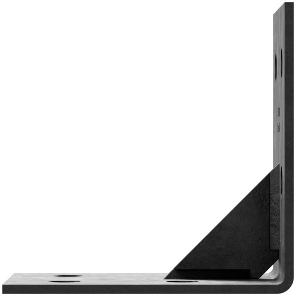 Simpson 7 x 6 Black Ornamental Heavy L-Shaped Angle w/Gusset HL76GPC