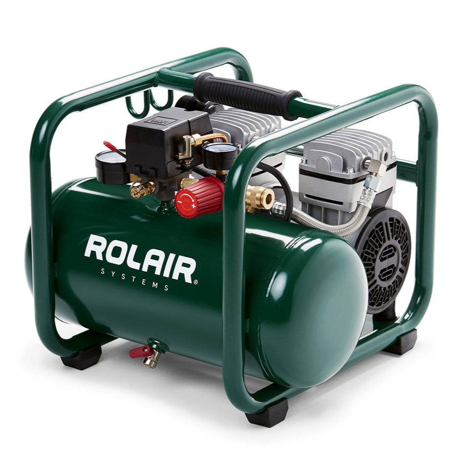 Rolair 1 HP 2.4 CFM Oilless Compressor