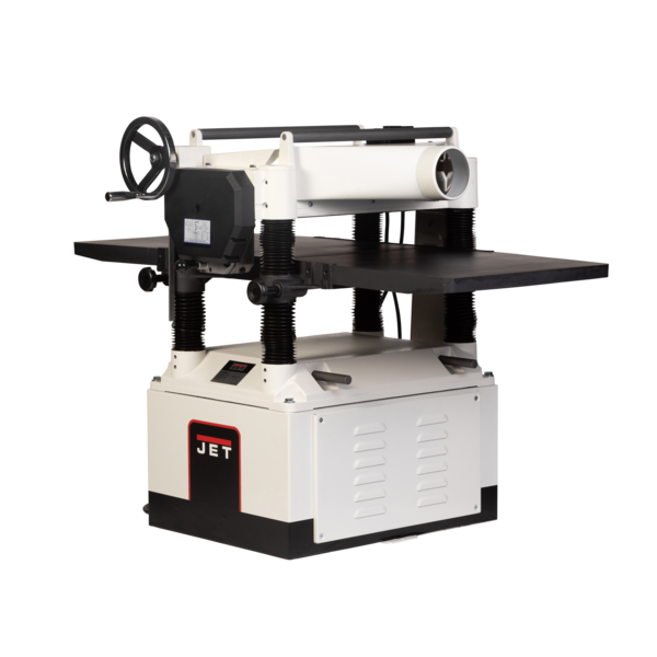 JET Black JWP-208HH-BLK, 20" Helical Head Planer, 230V 1PH, 5HP
