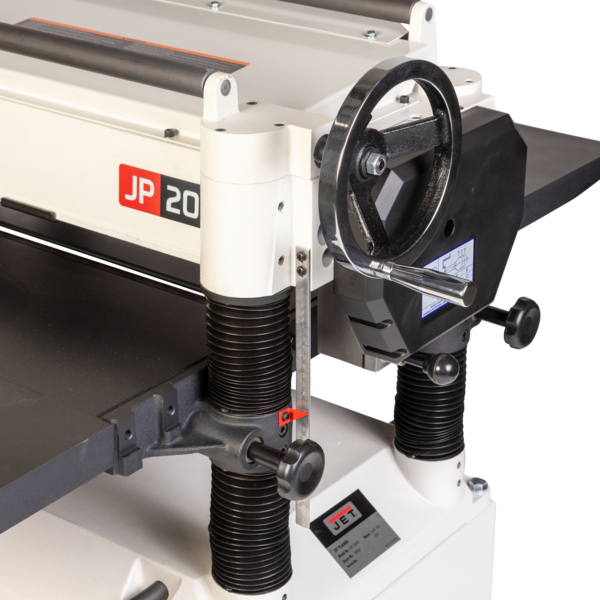 JET Black JWP-208HH-BLK, 20" Helical Head Planer, 230V 1PH, 5HP