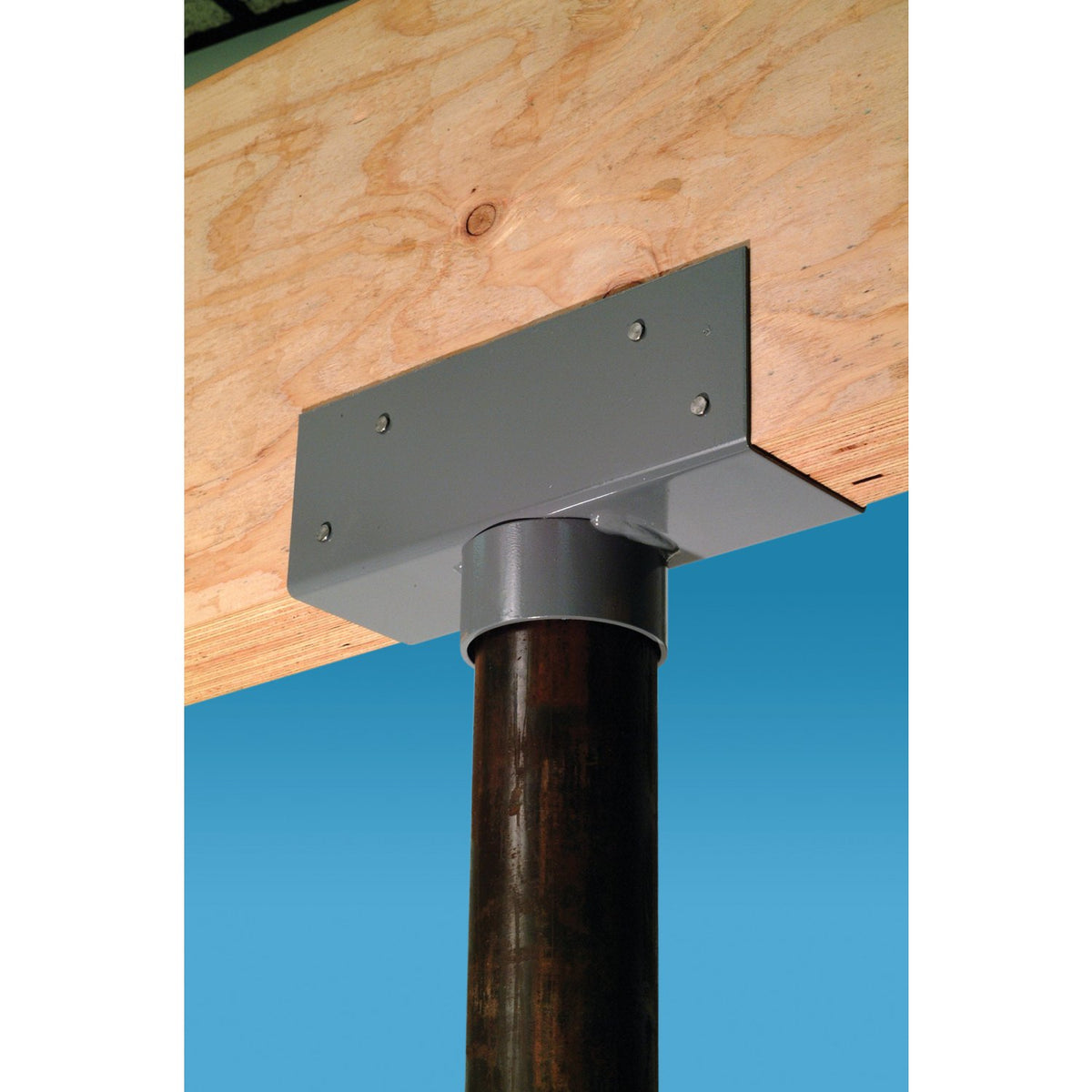 Simpson 3-5/8" Column Cap for 3-1/2" Outside Diameter Lally Column LCC3.5-3.5