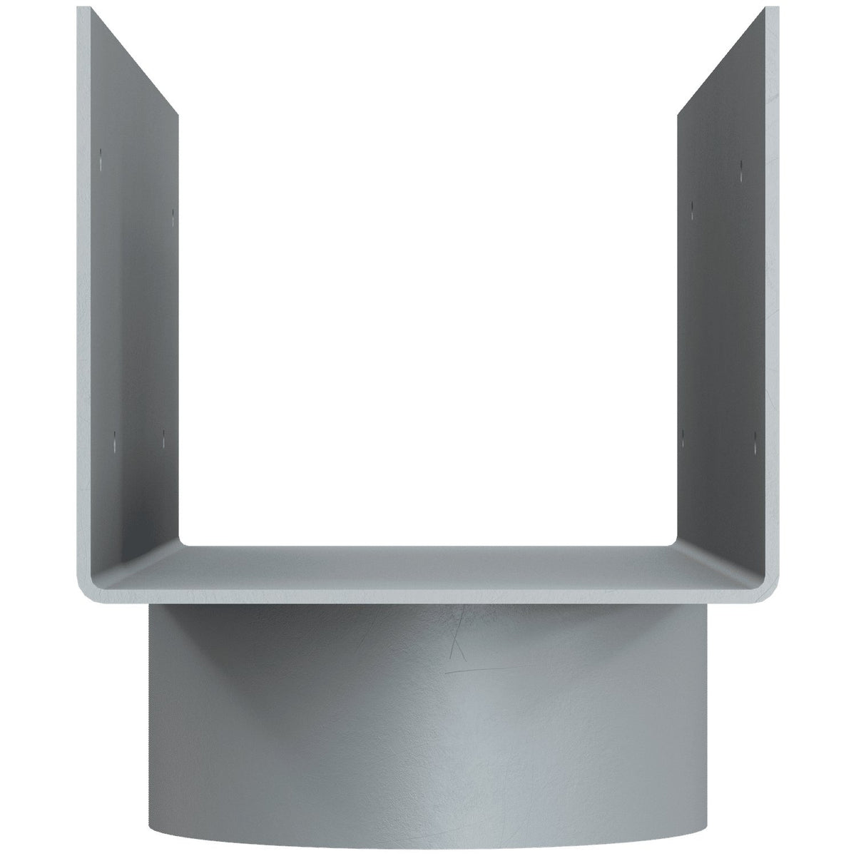 Simpson 4-5/8" Column Cap for 4" Outside Diameter Lally Column LCC4.5-4
