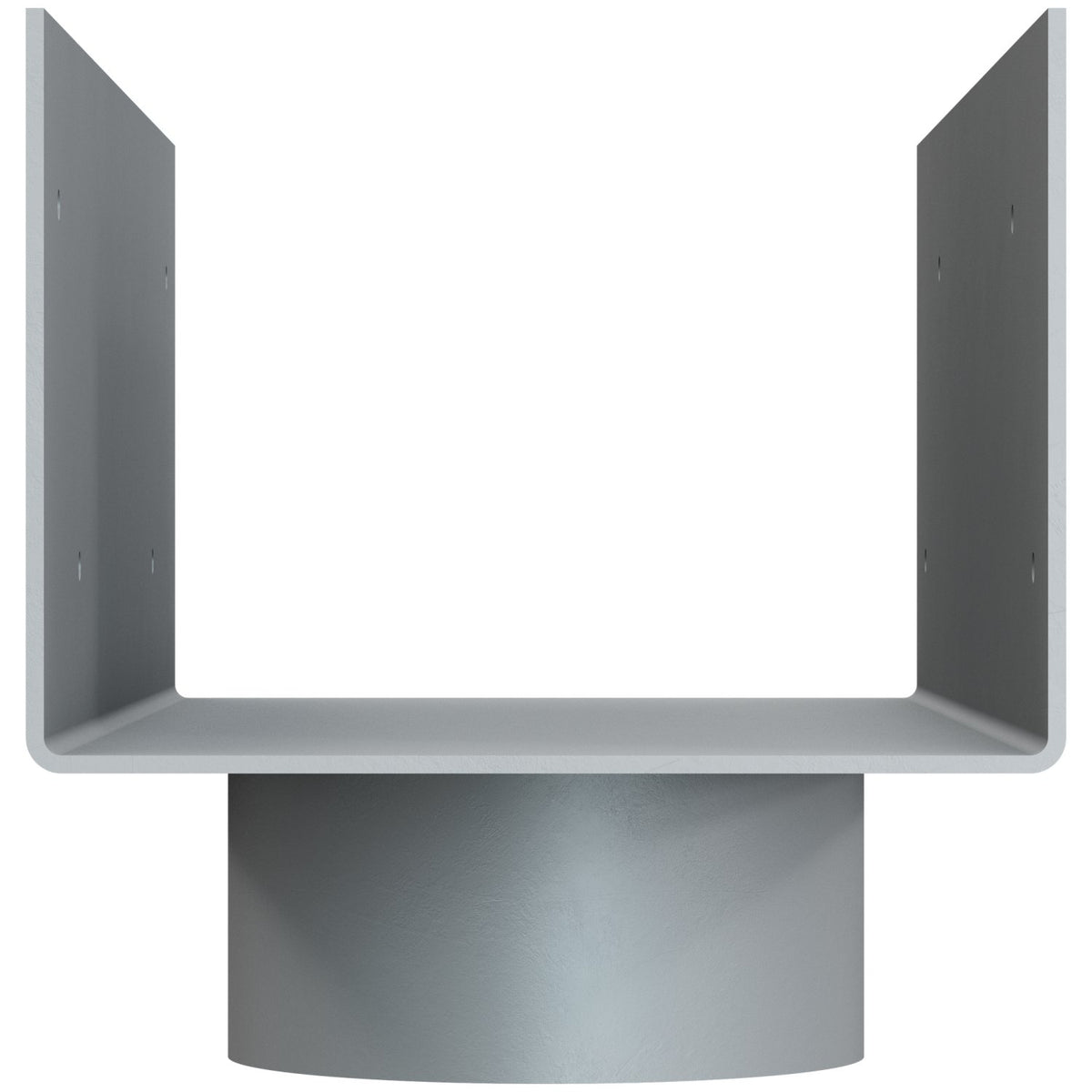 Simpson 5-3/8" Column Cap for 3-1/2" Outside Diameter Lally Column LCC5.25-3.5
