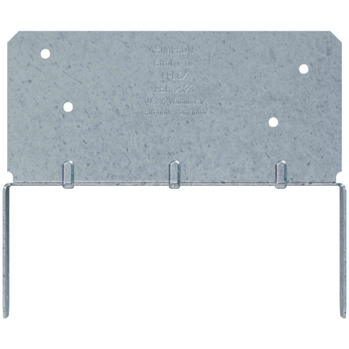 Simpson LPC6Z 6X Adjustable Post Cap - Zmax