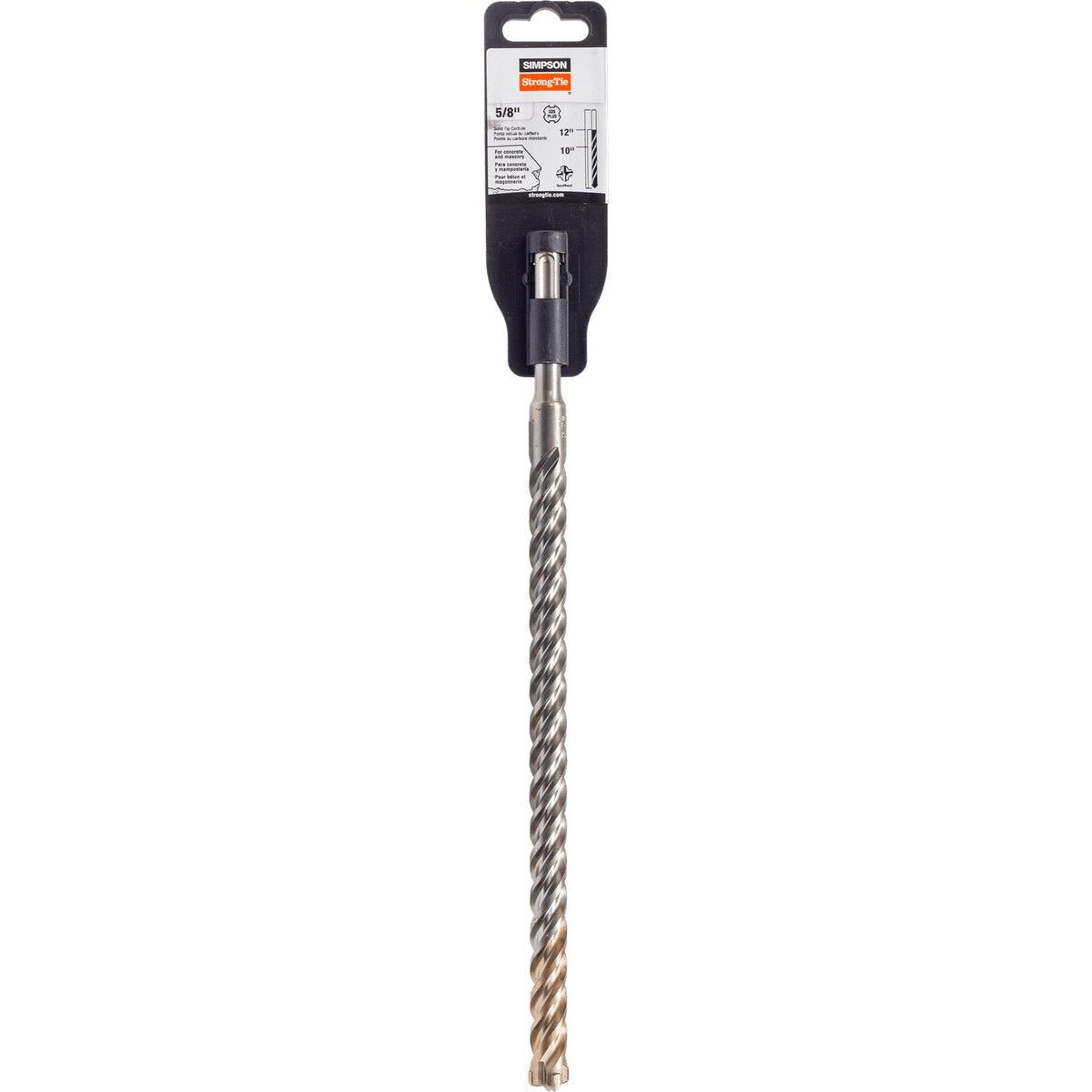 Simpson SDS-Plus Quad Head Carbide Drill Bit 5/8 in. x 12 in. MDPL06212Q