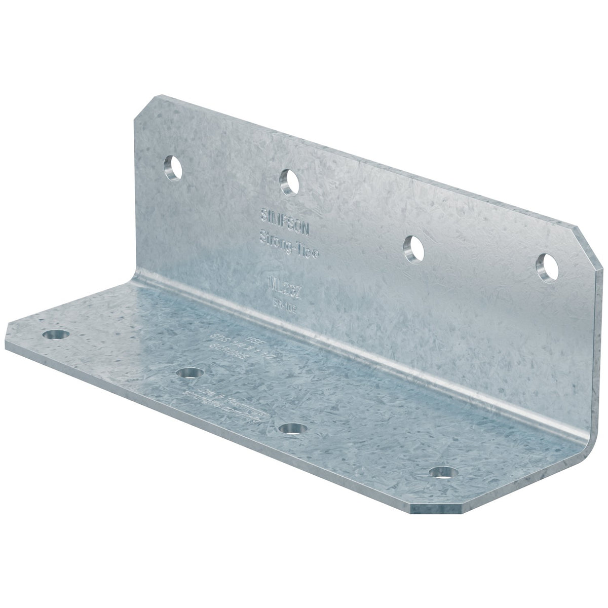 Simpson ML26Z 2 x 6 ZMAX Galvanized Medium L Angle
